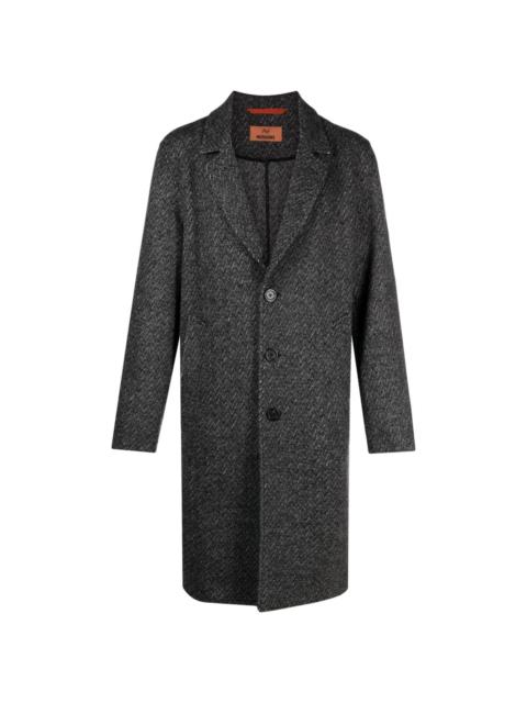 Missoni Zigzag single-breasted wool coat
