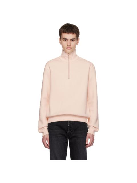 Pink Zippered Sweater