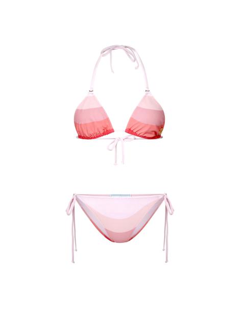 CASABLANCA Pink Gradient Bikini Set
