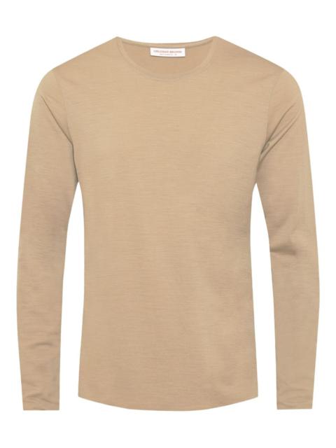 ORLEBAR BROWN OB-T long-sleeve merino-wool T-shirt