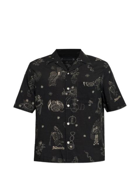 ALLSAINTS graphic-print shirt