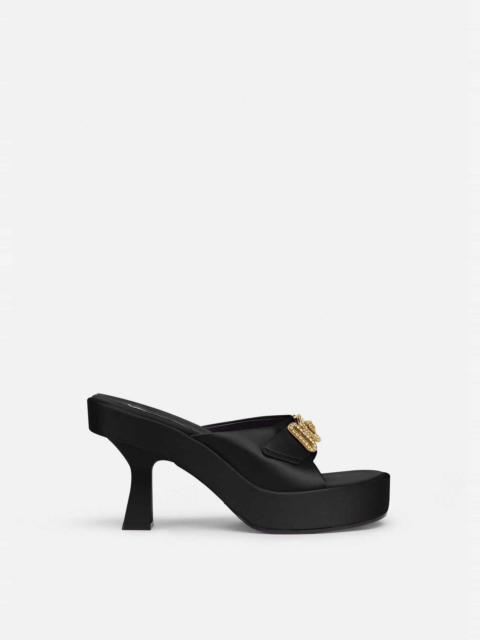 VERSACE Medusa Biggie Crystal Mules