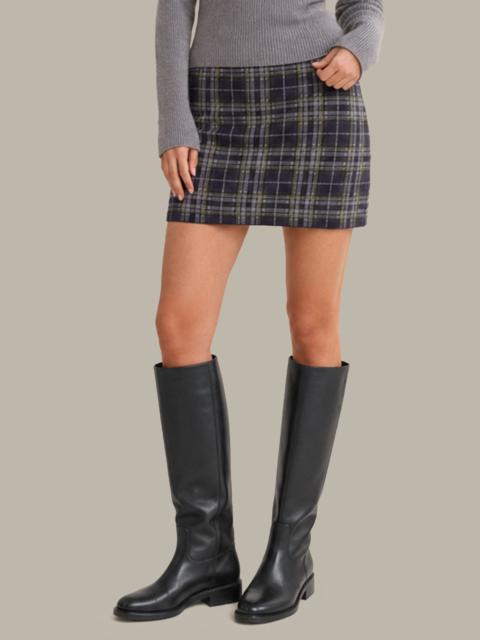 525 america Alba Plaid Mini Skirt