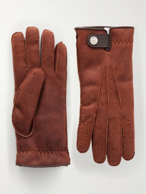Brunello Cucinelli Suede Gloves