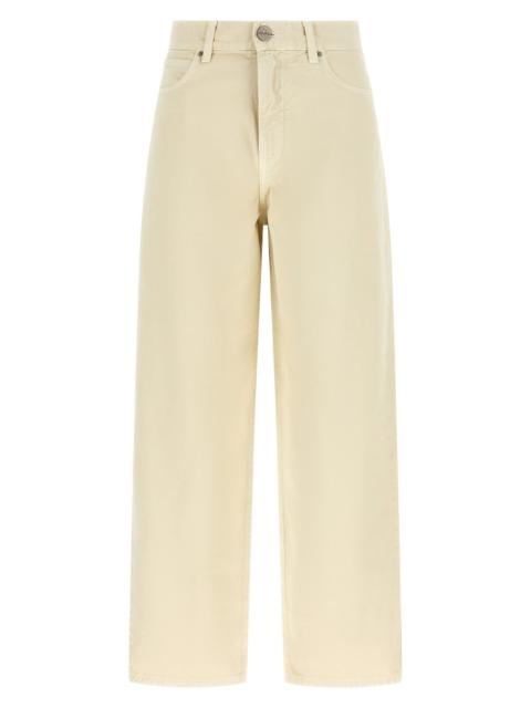PINKO 'Love Birds' Embroidery Jeans