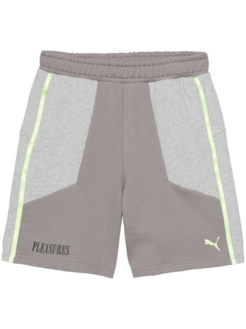 PUMA x Pleasures logo-print track shorts