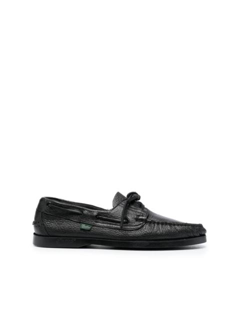 Paraboot snakeskin-effect calf-leather loafers