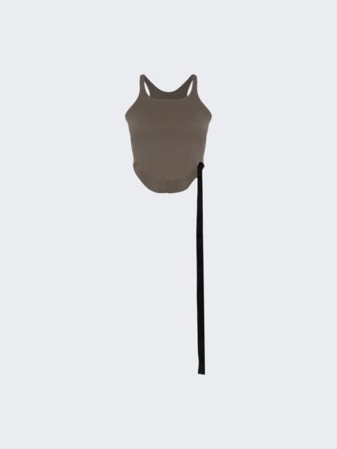 Rick Owens DRKSHDW Basic Cropped Tank Top Dust