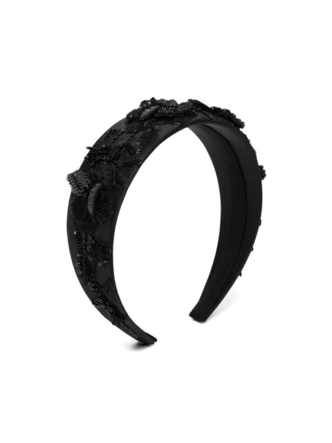 Jennifer Behr floral beaded headband