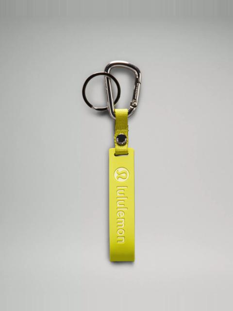 lululemon Silicone Keychain