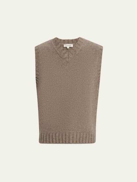 FRAME Men's Yak Wool Knit Vest