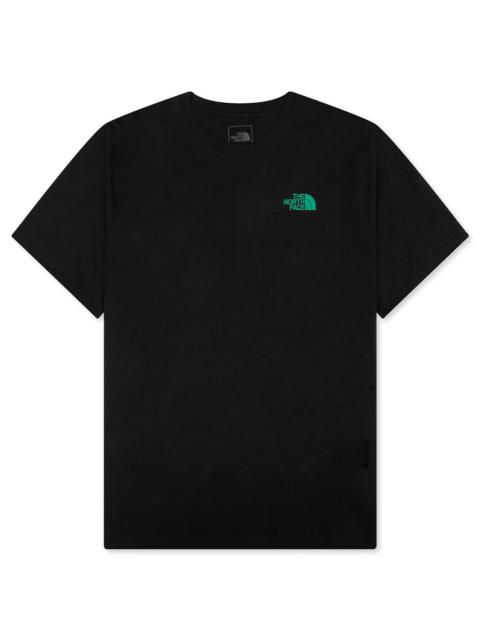 The North Face CELESTIAL DRIFT REGULAR S/S TEE - BLACK