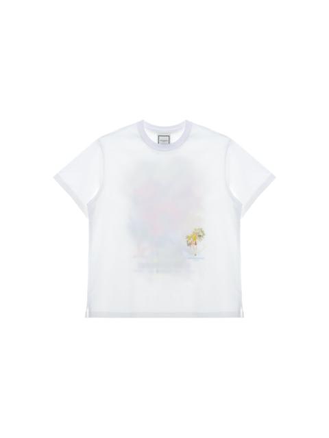 illustration-print T-shirt