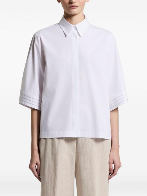PESERICO stitching short-sleeve shirt