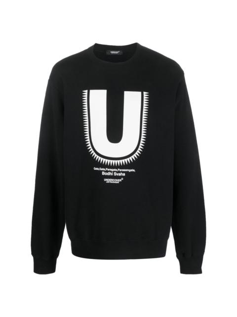 graphic-print sweatshirt