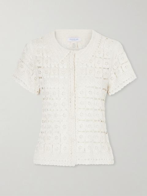 CALLE DEL MAR Crocheted Shirt