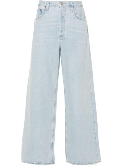 AGOLDE Low Slung Baggy cotton jeans