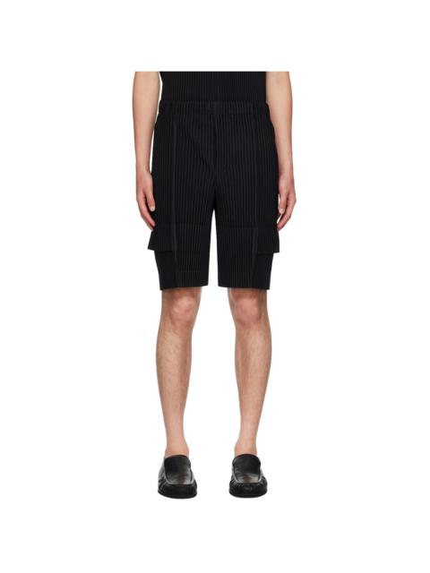 Black Cargo Shorts