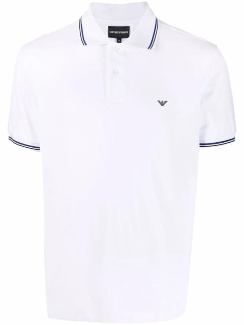 Logo-print Cotton Polo Shirt
