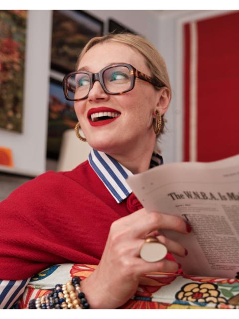 FRANCES VALENTINE FV x Caddis Shelby Reading Glasses
