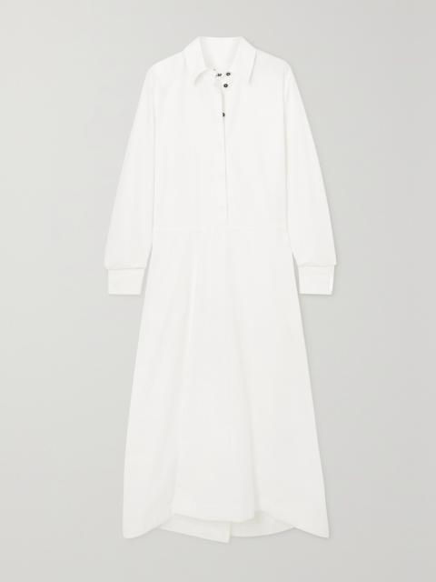 Jil Sander Cotton-poplin Maxi Shirt Dress
