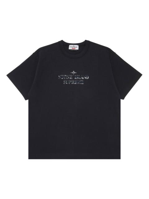 Supreme x Stone Island Short-Sleeve Top 'Black'