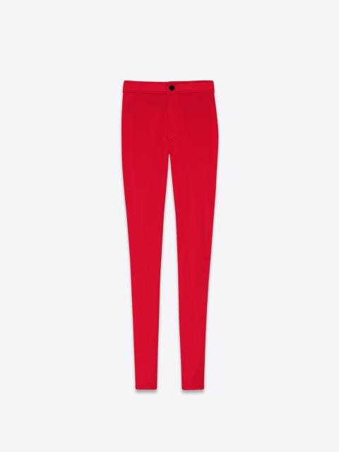 slim-fit pants in silky jersey