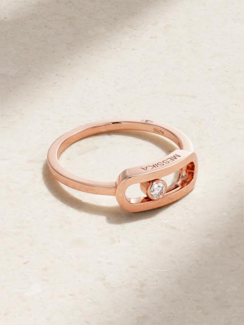 MESSIKA Move Uno 18-karat Rose Gold Diamond Ring