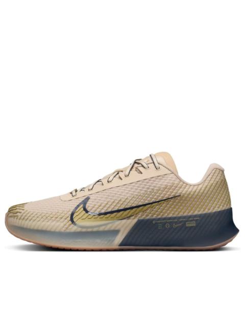 Nike NikeCourt Vapor 11 Premium 'Sanddrift Thunder Blue Brown' FN4735-101