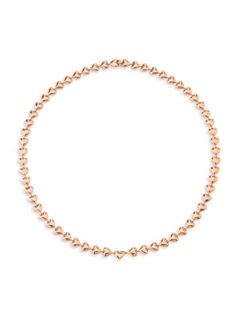 ANITA KO Women's 18K Rose Gold Eternity Heart Necklace - Rose Gold