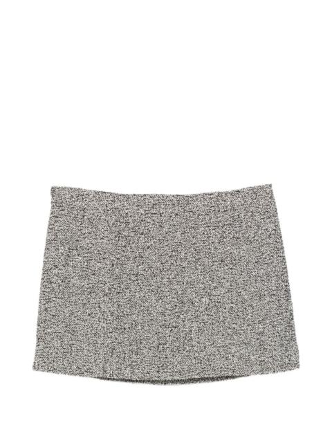 MICHAEL KORS tweed-effect mini skirt