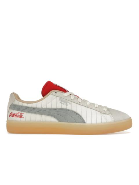 Puma Suede Coca Cola White