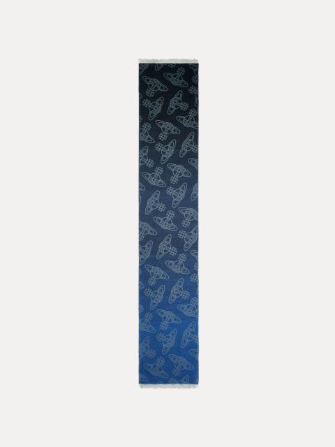 Vivienne Westwood LINE ORB OBLONG SCARF