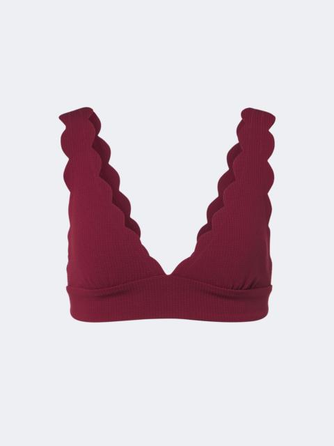 MARYSIA Wide Santa Clara bikini top