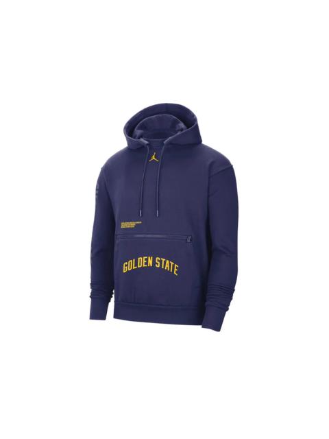 Jordan Jordan NBA Golden State Warriors Statement Edition Fleece Hoodie Purple
