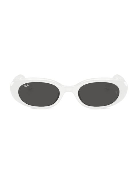 Ray-Ban Women's 0RB4441D 53MM Pillow Sunglasses - Grey White