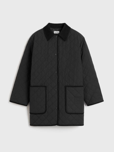 Totême Quilted barn jacket black