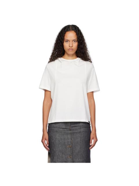 White Hooded T-shirt