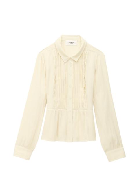 ba&sh Riata ruffled-detail shirt