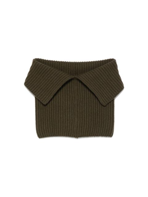 UMA WANG ribbed-knit scarf