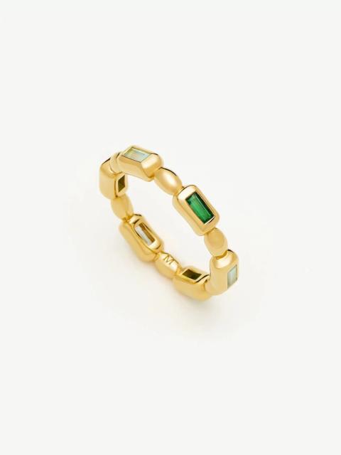 MISSOMA Molten Gemstone Stacking Ring