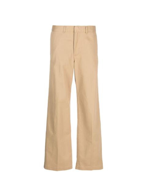 Baggy wide-leg tailored trousers