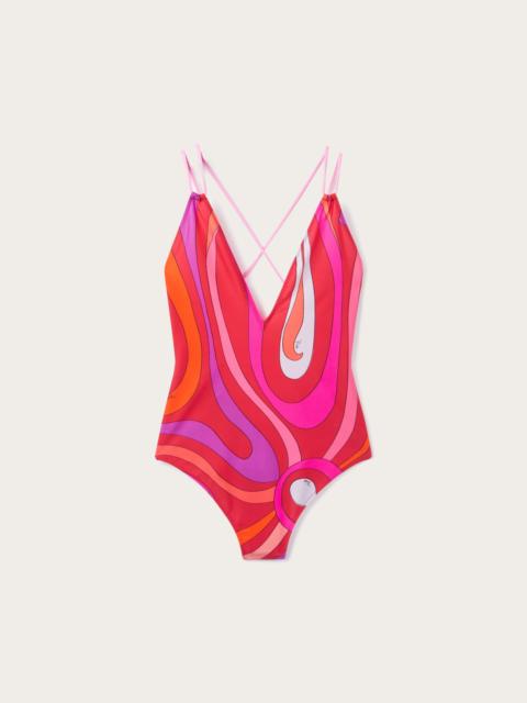 PUCCI MARMO PRINT SWIMSUIT