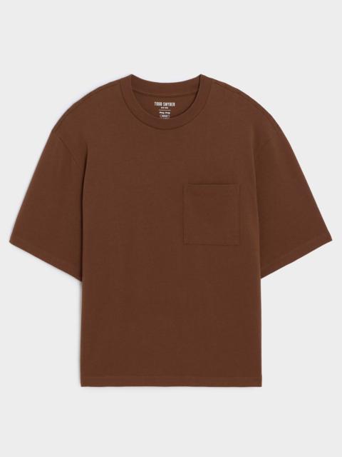 TODD SNYDER Boxy Jersey Tee