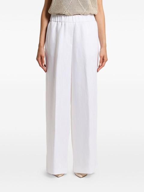 PESERICO herringbone trousers