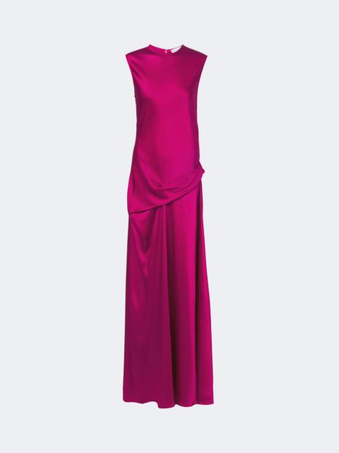 Stella McCartney Draped satin maxi dress