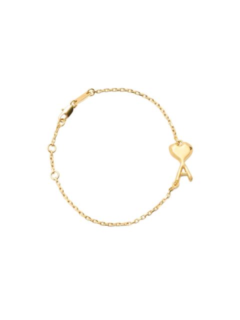 AMI Paris hammered ami de coeur bracelet