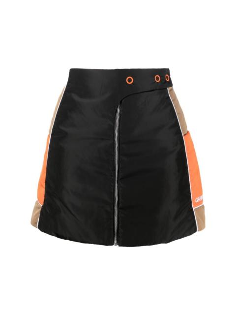light padded mini skirt