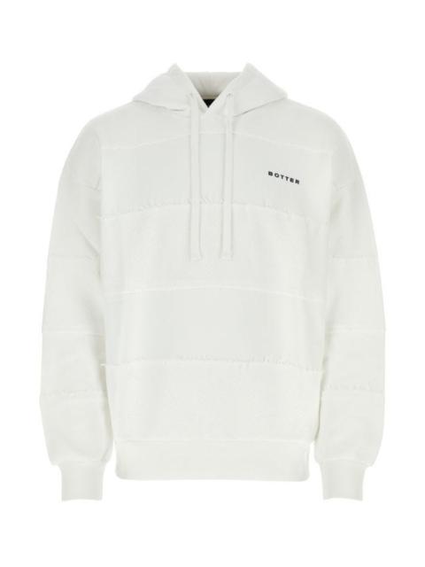 BOTTER White cotton oversize sweatshirt