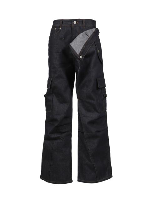 Andersson Bell RIGID TURNOVER CARGO JEANS / IND